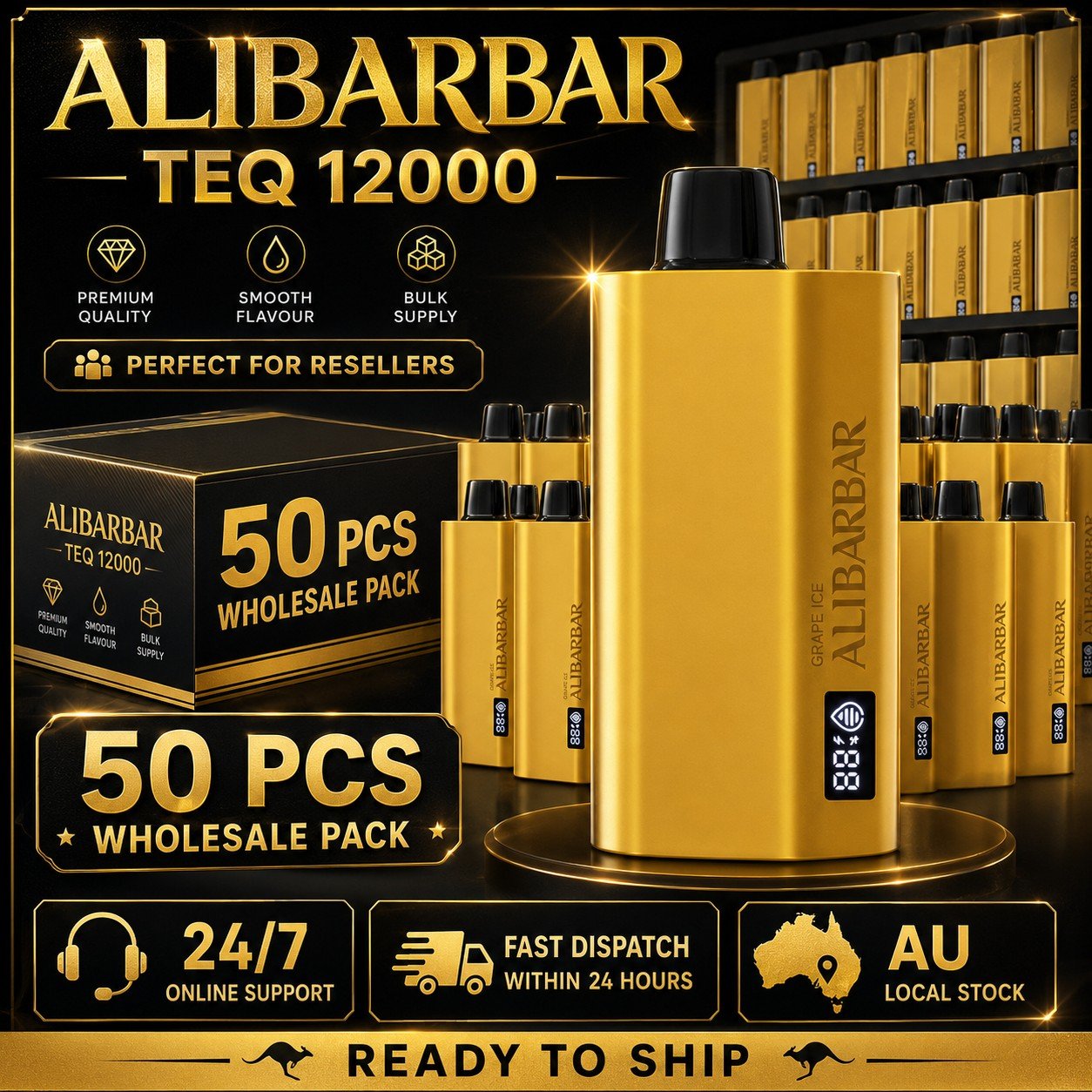 Wholesale Product Showcase ALIBARBAR 12000 Wholesale Product Showcase