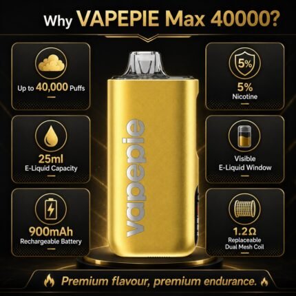 VAPEPIE MAX 40000 Promotional Images