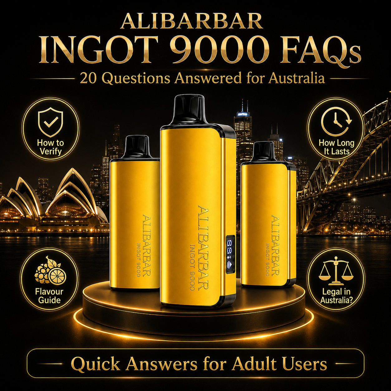 ALIBARBAR INGOT 9000 Melbourne