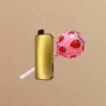 Alibarbar Vape 9000 Strawberry Lollipop