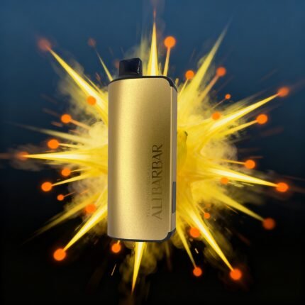 Alibarbar Vape 9000 (Yellow Star Burst) – In stock in Australia; rapid dispatch.