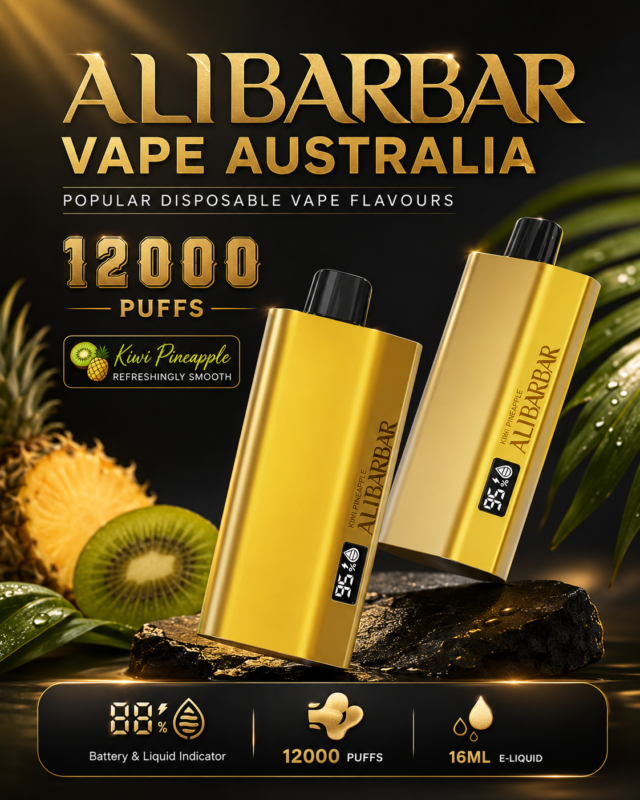 Alibarbar Vape Australia for Popular Disposable Vape Flavours