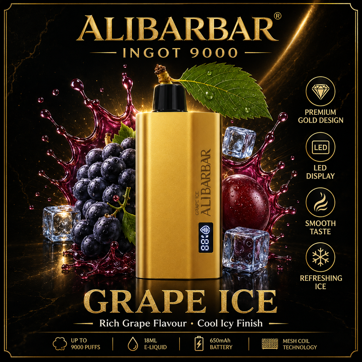 Alibarbar Vape Blackberry Cherry