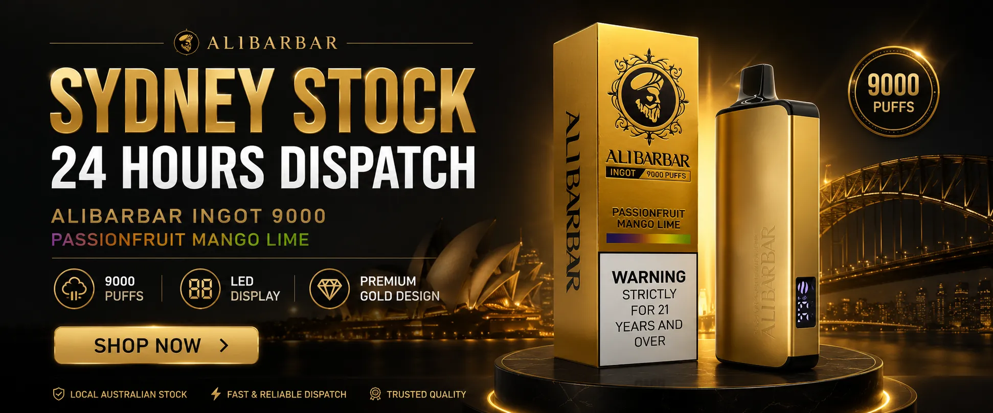 Alibarbar Vape 9000 Kiwi