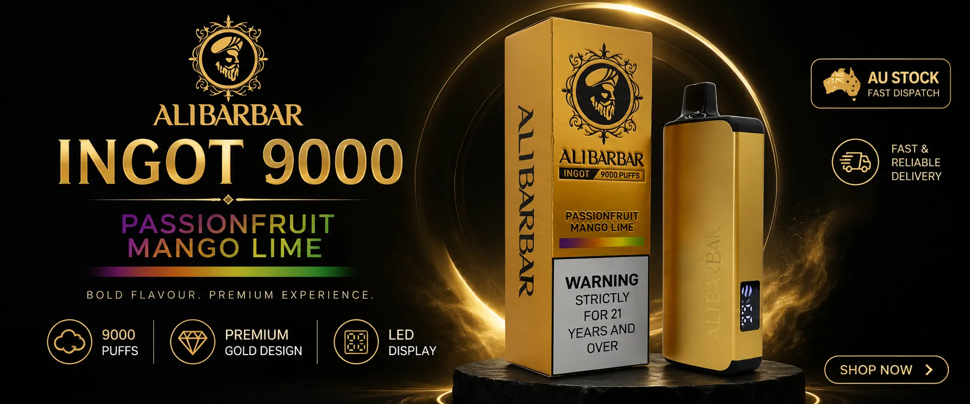Alibarbar Vape 9000 Kiwi
